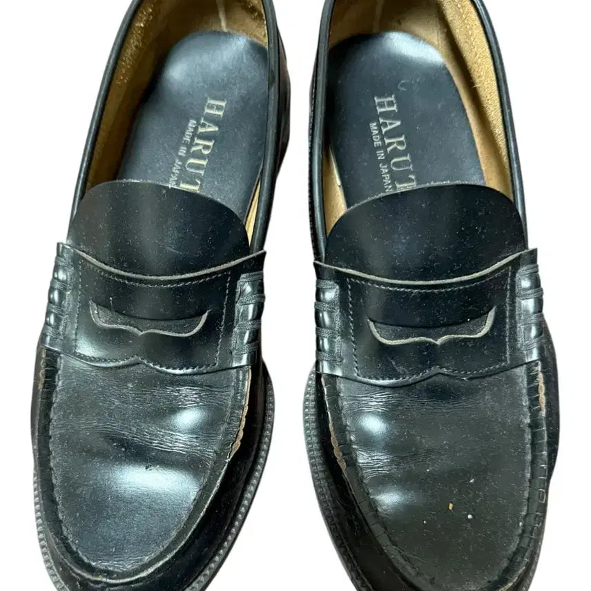 [BUNJANG] HARUTA Black Loafers 270 / HARUTA 블랙 로퍼 270