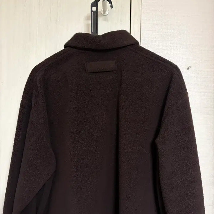 [BUNJANG] Winder Shearing Fleece Polo Brown L / 윈더 winder 시어링 플리스 폴로 브라운 L
