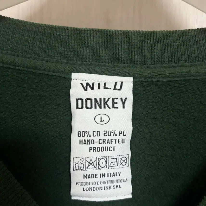[BUNJANG] Wild Donkey L Sweatshirt / 와일드동키 맨투맨 L
