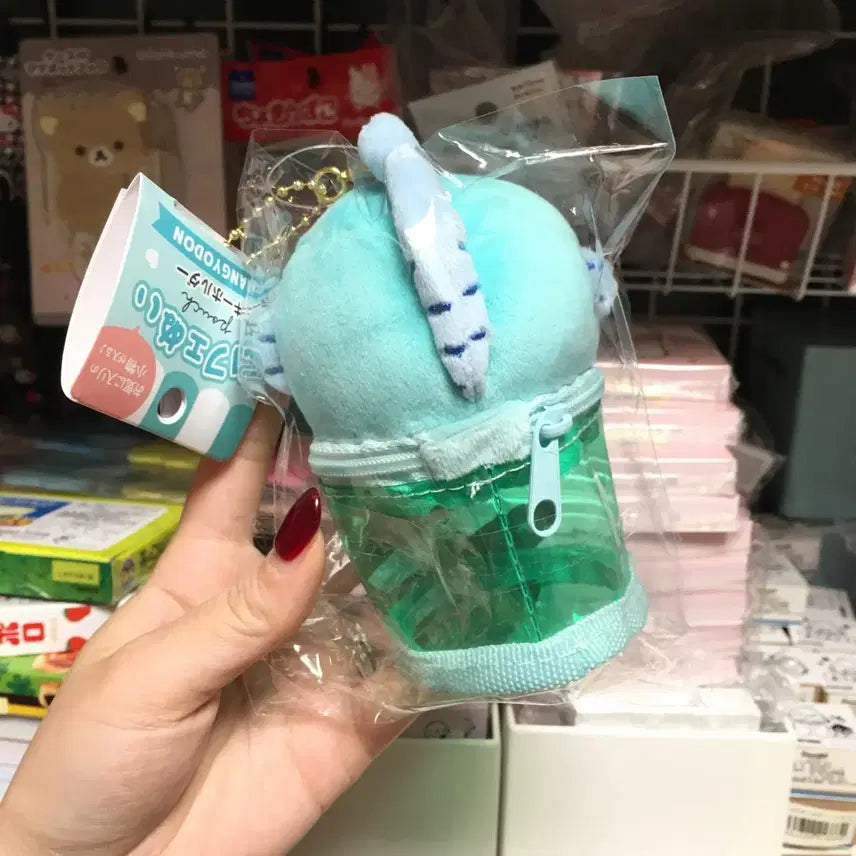 [BUNJANG] Hangyodon Cafe Series Pouch Keyring Key Holder / 한교동 카페 시리즈 파우치형 키링 키홀더