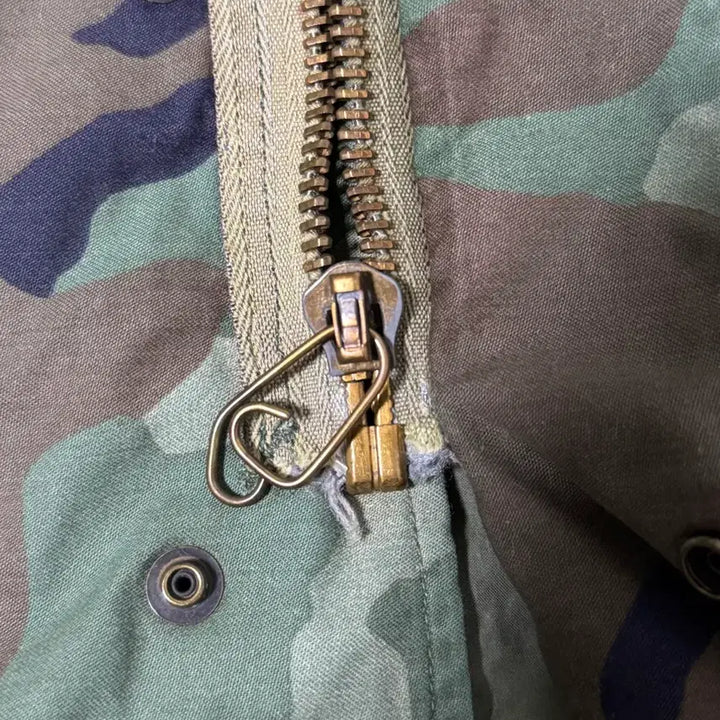 [BUNJANG] Military Woodland Camo M65 Field Jacket / 80s 미군 우드랜드 카모 m65 필드자켓