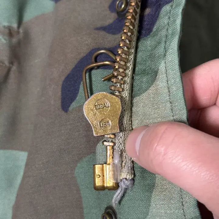 [BUNJANG] Military Woodland Camo M65 Field Jacket / 80s 미군 우드랜드 카모 m65 필드자켓
