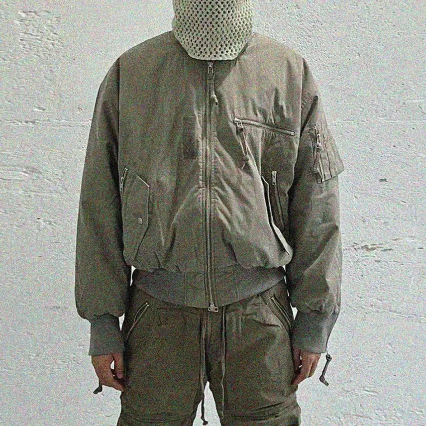 [BUNJANG] Grails Multi Zipper Bomber Jacket / [1] 그레일즈 봄버 자켓