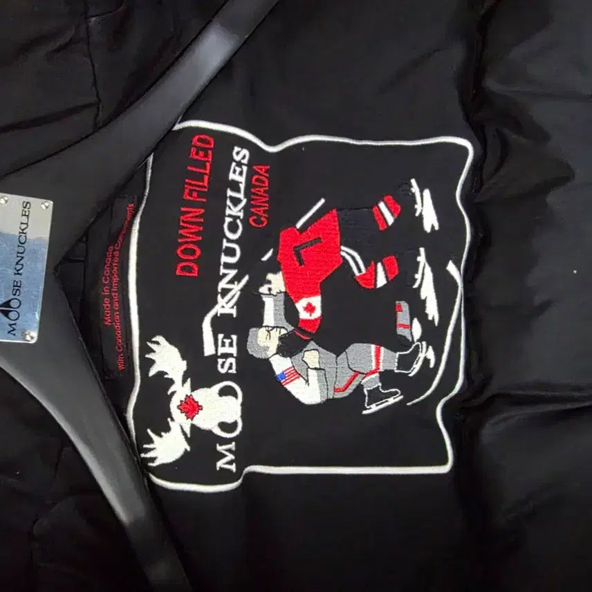 [BUNJANG] Moose Knuckles Ballistic Black L Jacket / 무스너클 발리스틱 블랙 L