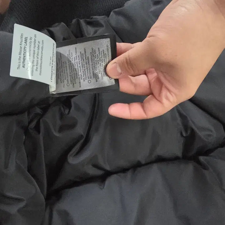 [BUNJANG] Moose Knuckles Ballistic Black L Jacket / 무스너클 발리스틱 블랙 L