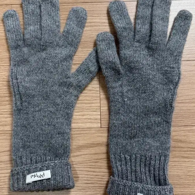 [BUNJANG] MUSED Knit Gloves Gray / mused 뮤즈드 니트 장갑 회색