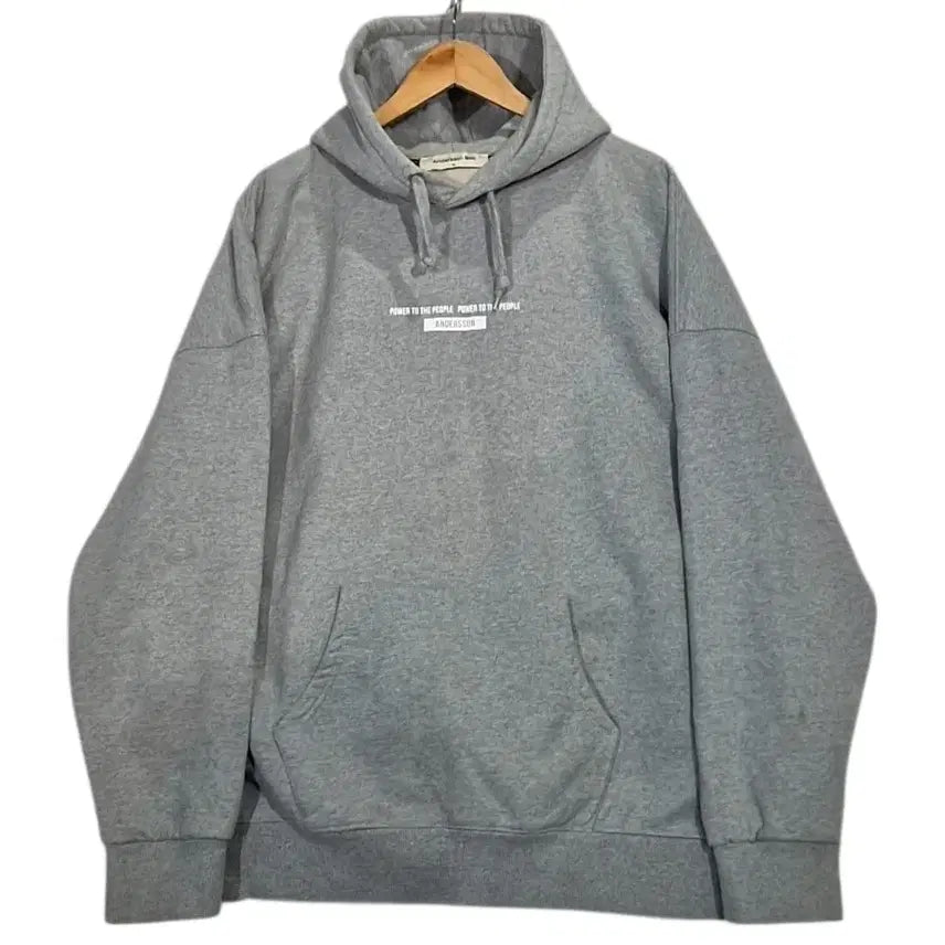 [BUNJANG] Anderson Bell Big Logo Hoodie / [XL]앤더슨벨 빅 로고 후드티(만원샵)