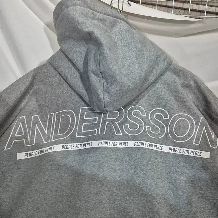 [BUNJANG] Anderson Bell Big Logo Hoodie / [XL]앤더슨벨 빅 로고 후드티(만원샵)