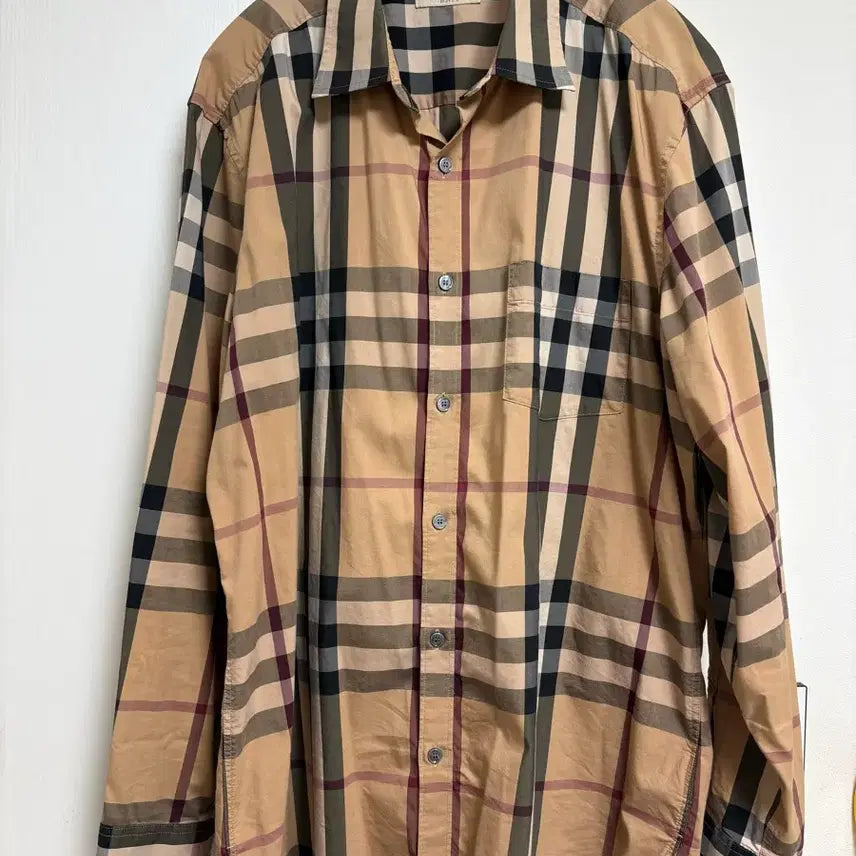 [BUNJANG] Burberry Brit Nova Check Shirt XL / 버버리 브릿 노바체크 셔츠