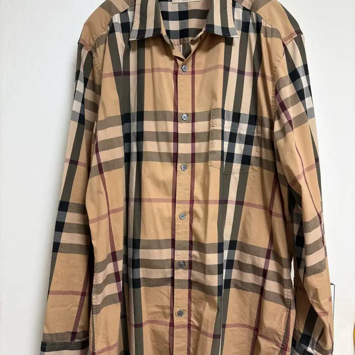 [BUNJANG] Burberry Brit Nova Check Shirt XL / 버버리 브릿 노바체크 셔츠