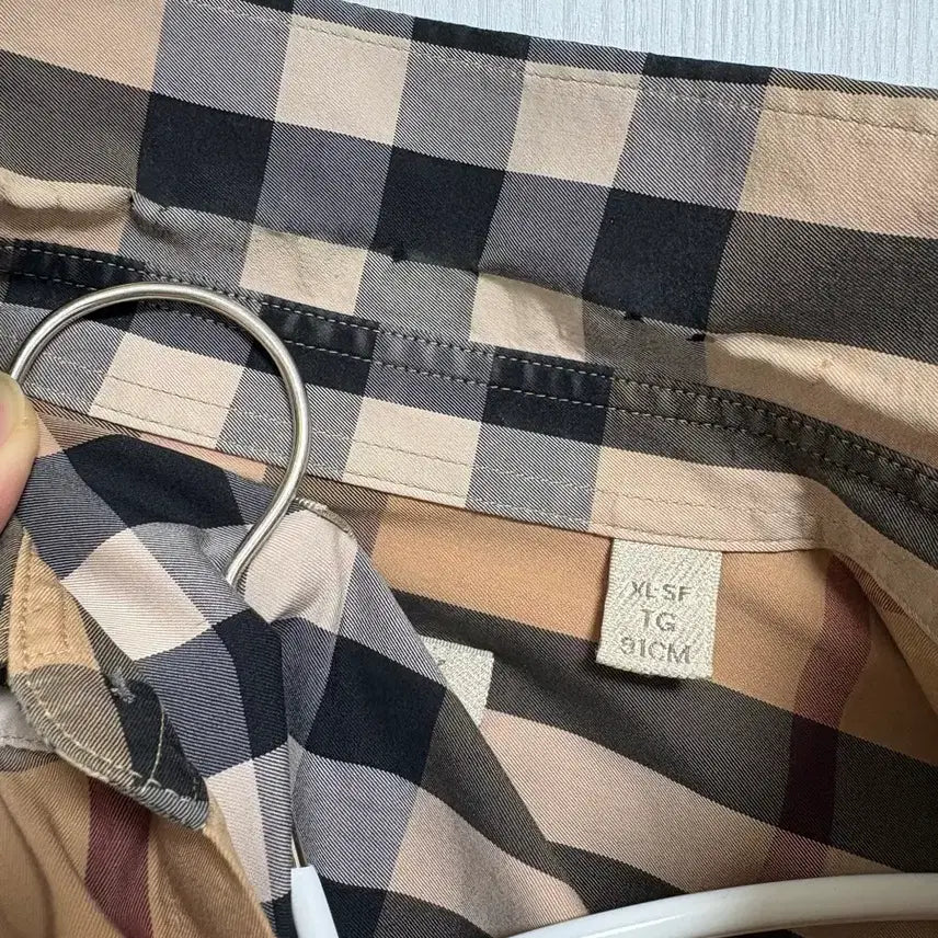 [BUNJANG] Burberry Brit Nova Check Shirt XL / 버버리 브릿 노바체크 셔츠