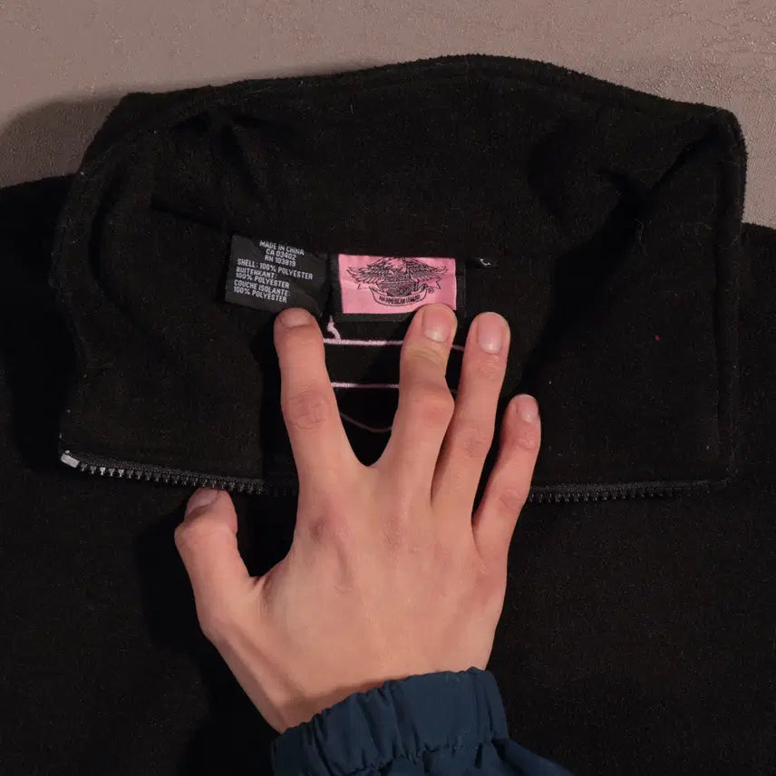 [BUNJANG] Harley Davidson Fleece Zip-Up Jacket / 00s 할리데이비슨 후리스 집업 C41