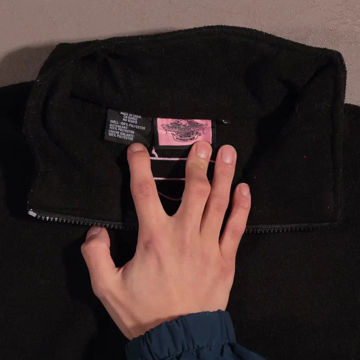 [BUNJANG] Harley Davidson Fleece Zip-Up Jacket / 00s 할리데이비슨 후리스 집업 C41