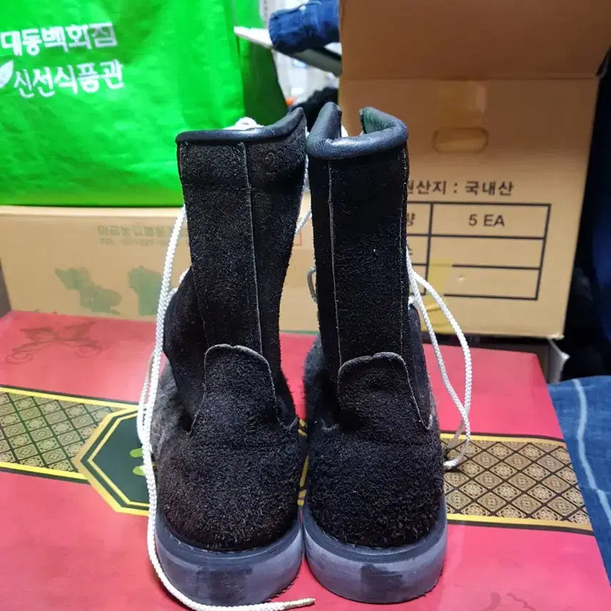 [BUNJANG] Military Combat Boots 265EEE / 해병대 봉합식 세무 워커 전투화 군화 265EEE 판매