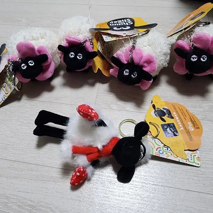 [BUNJANG] Shawn The Ship Doll Keychain / (정품) 숀더쉽 인형 키링