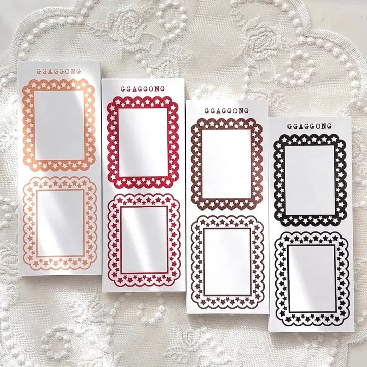 [BUNJANG] Kkakung Starry Rectangular Frame / #까꽁이 #별총총 직사각 프레임