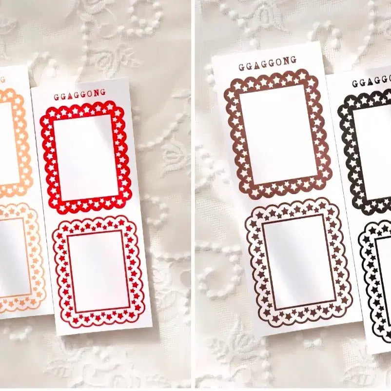 [BUNJANG] Kkakung Starry Rectangular Frame / #까꽁이 #별총총 직사각 프레임