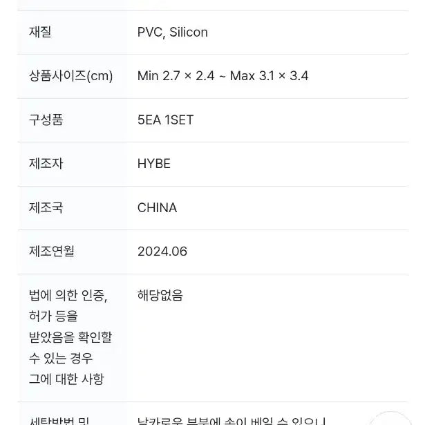 [BUNJANG] TXT (Tomorrow X Together) Ppulbatu Parts Set / 뿔바투파츠세트 투바투 txt 투모로우바이투게더 ppulbatu