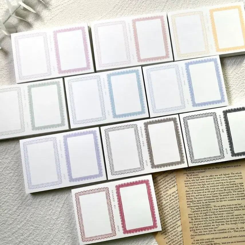 [BUNJANG] Ddokkoming Cute Rectangular Frame Set / #또꾸밍 #귀여운 직사각 프레임