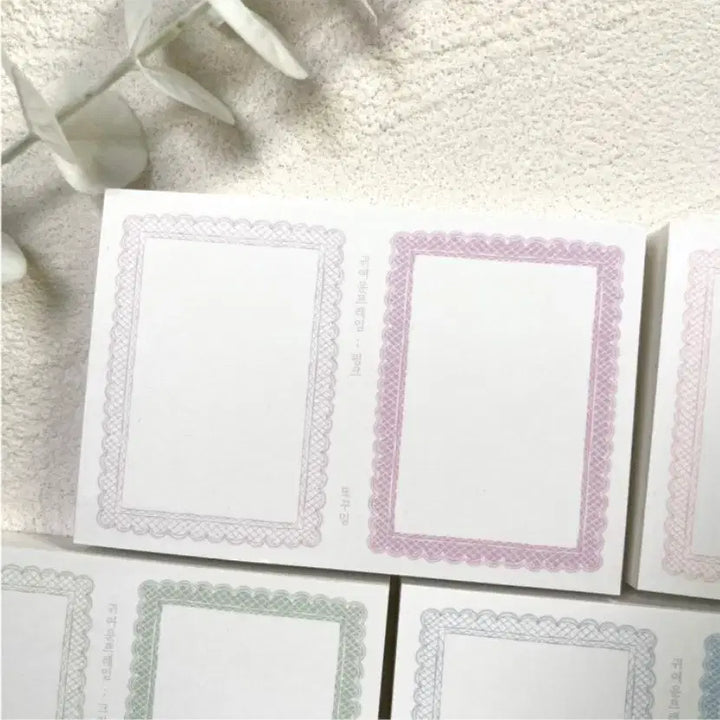 [BUNJANG] Ddokkoming Cute Rectangular Frame Set / #또꾸밍 #귀여운 직사각 프레임