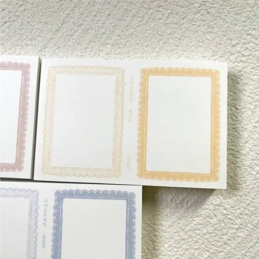 [BUNJANG] Ddokkoming Cute Rectangular Frame Set / #또꾸밍 #귀여운 직사각 프레임