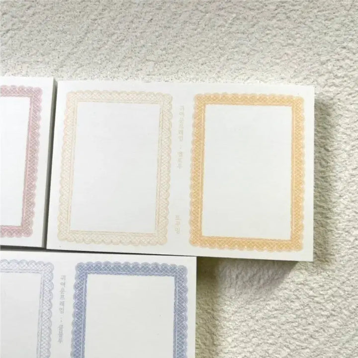 [BUNJANG] Ddokkoming Cute Rectangular Frame Set / #또꾸밍 #귀여운 직사각 프레임