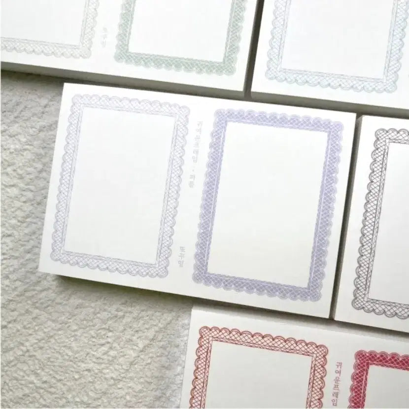 [BUNJANG] Ddokkoming Cute Rectangular Frame Set / #또꾸밍 #귀여운 직사각 프레임