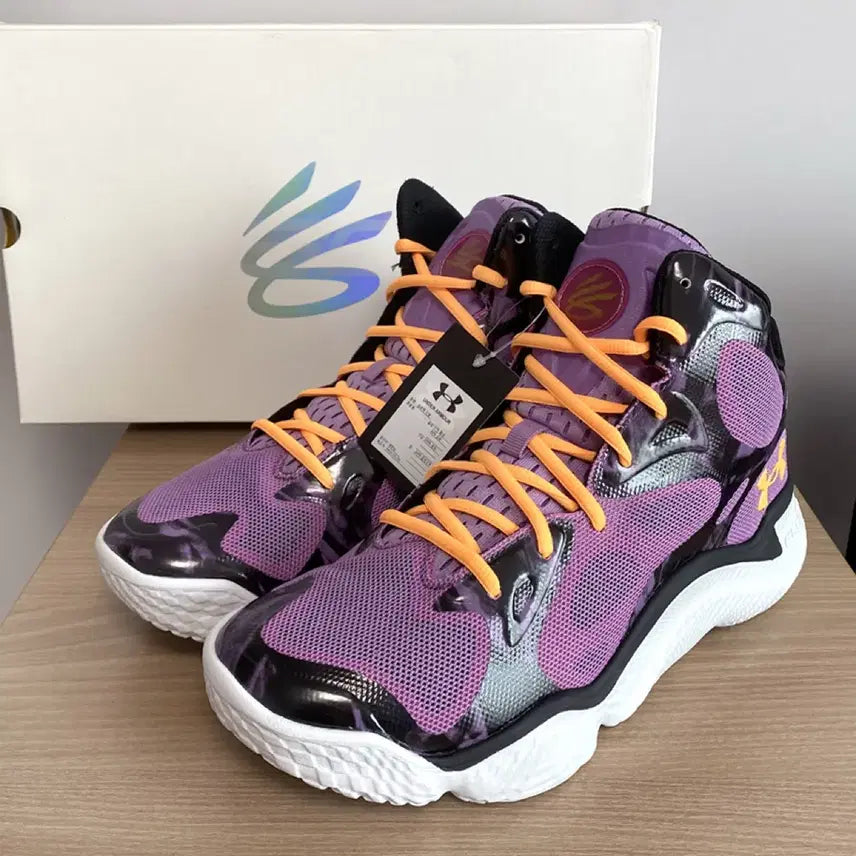 [BUNJANG] Under Armour Curry Spawn Flowt VOODOO Basketball Shoes / (새제품) 언더아머 커리 스펀 플로트로 VOODOO 농구화 매장정품
