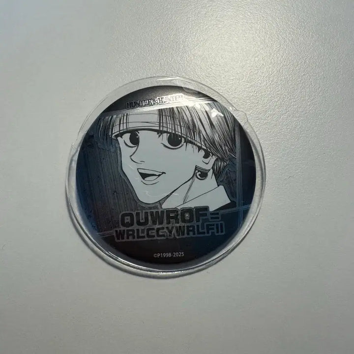 [BUNJANG] Hunter x Hunter Chrollo Illustration Can Badge / 헌터헌터 헌헌 클로로 원화 캔뱃지 양도