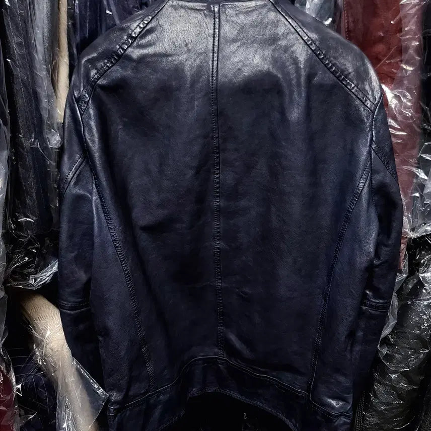[BUNJANG] TIME HOMME Italian Lambskin Blouson Jacket / 타임옴므/TIME HOMME 메인 이태리 양가죽 블루종 자켓/100