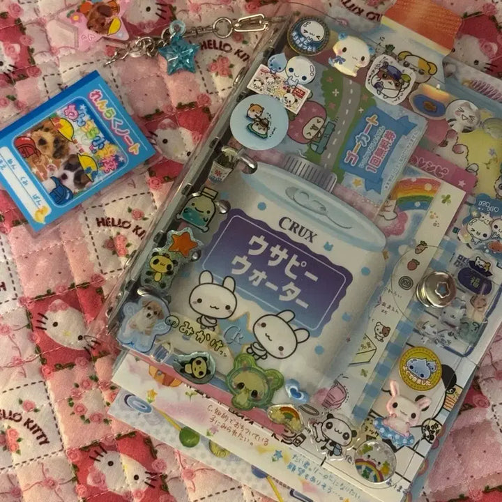 [BUNJANG] Retro Bubble Diary Set / 헤이세이 레트로 / 고전 다이어리 셋업 / 비눗방울 다이어리