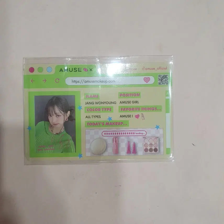 [BUNJANG] IVE Wonyoung Amuse Photocard / 장원영 어뮤즈 포토카드 판매합니다.