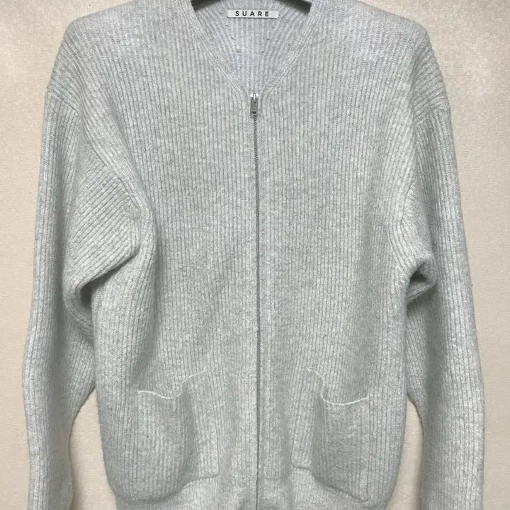 [BUNJANG] SUARE Knit Zip-up Cardigan / SUARE 수아레 니트집업 L사이즈