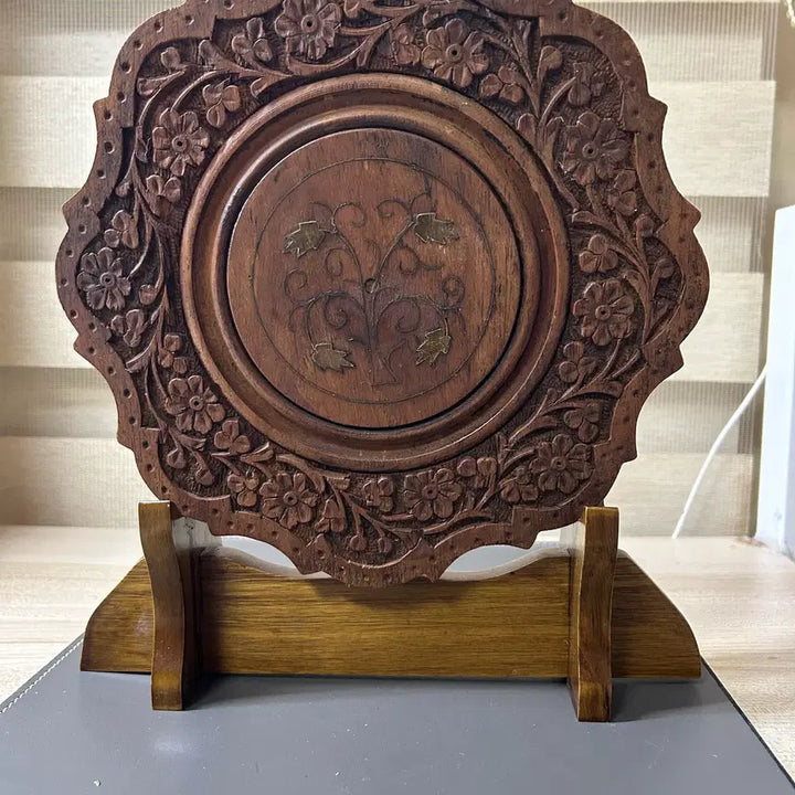 [BUNJANG] Antique Wooden Ornament Set / 고가구 고급문양 (총3개)