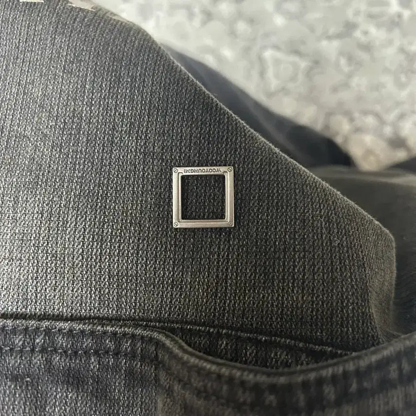 [BUNJANG] Wooyoungmi Denim Shirt Jacket - Black / [새상품 풀구성 26SS] 우영미 데님 셔츠 자켓 블랙 청자켓