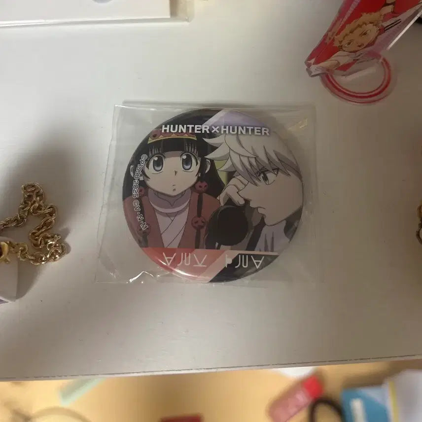 [BUNJANG] Hunter x Hunter Killua Arca Can Badge Sealed / 헌터헌터 키르아 아르카 캔뱃지 미개봉