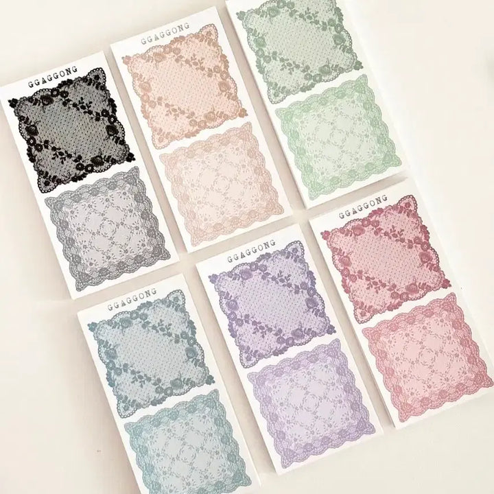 [BUNJANG] Square Lace Doily / #까꽁이 #스퀘어 레이스 도일리