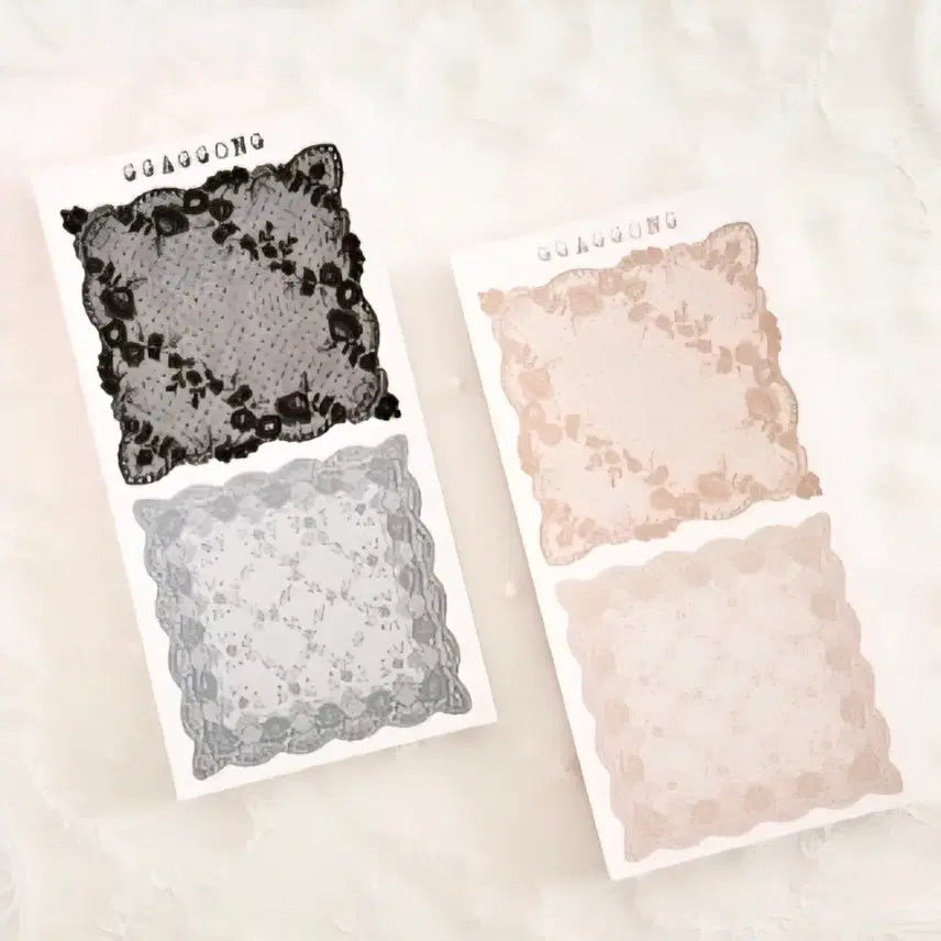 [BUNJANG] Square Lace Doily / #까꽁이 #스퀘어 레이스 도일리