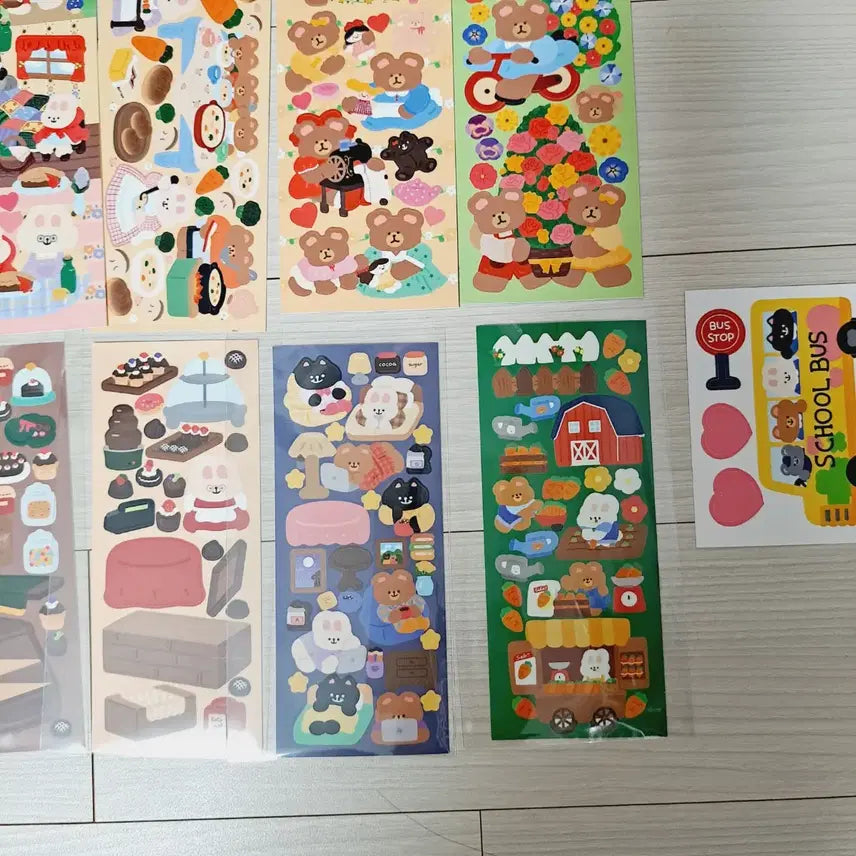 [BUNJANG] Ojjakka Stickers Bundle Set / 다꾸 씰스티커 묶음 정리 (오자까2)