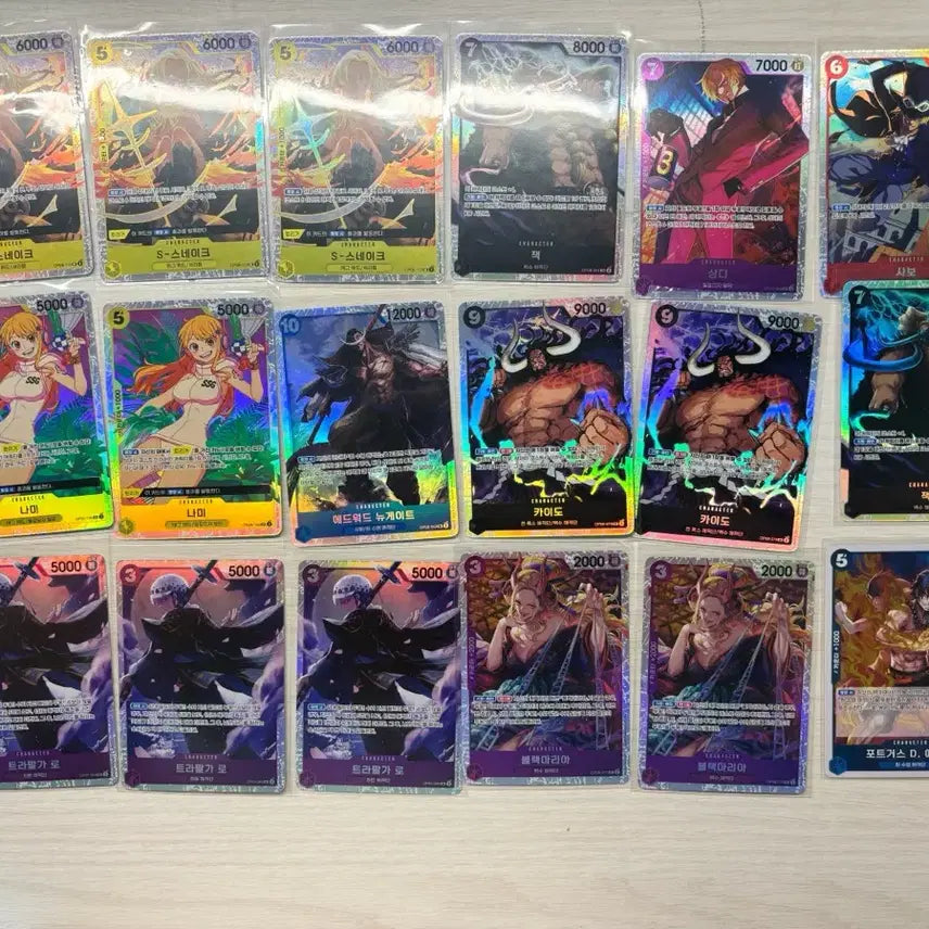 [BUNJANG] One Piece Card Game SR/SEC Cards Bundle / 원피스 카드 게임 sr sec등