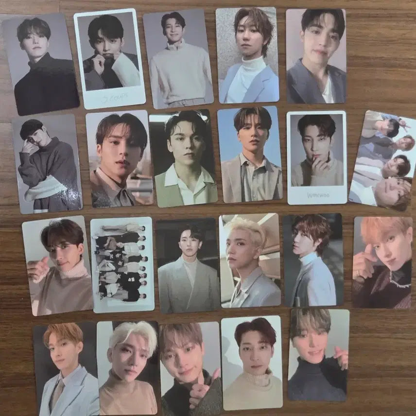 [BUNJANG] Seventeen Incomplete Bundle Set Trading Card / 세븐틴 인컴플릿 트레카 22장 일괄