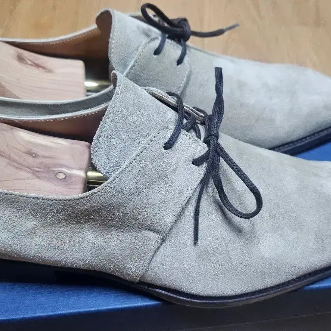 [BUNJANG] Andres Sandra Suede Shoes (Size 8.5) / (2회착용) 안드레스샌드라 스웨이드 구두 8.5