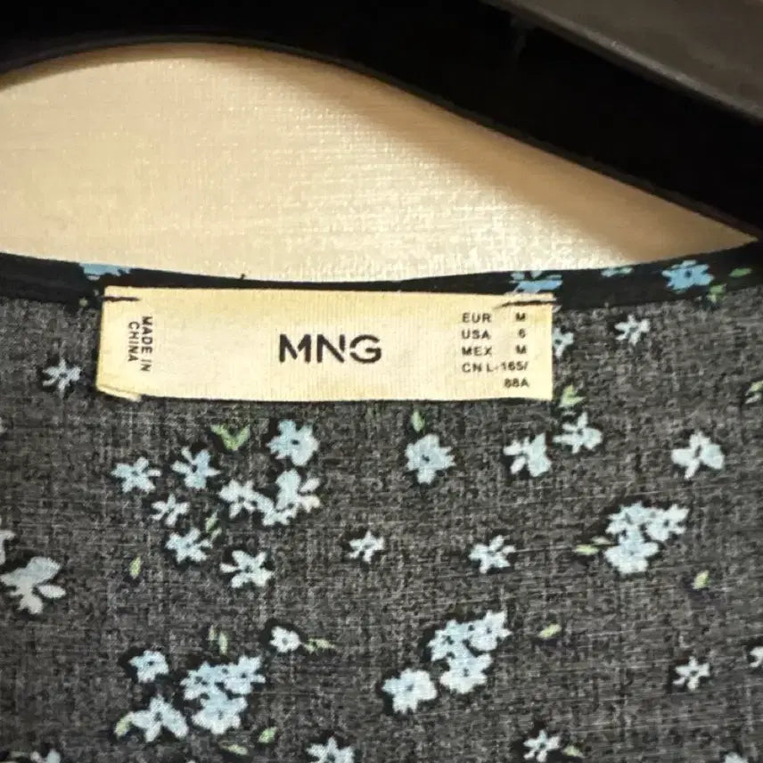 [BUNJANG] MNG Flower Long Dress (Size M) / MNG 플라워 롱 원피스 M