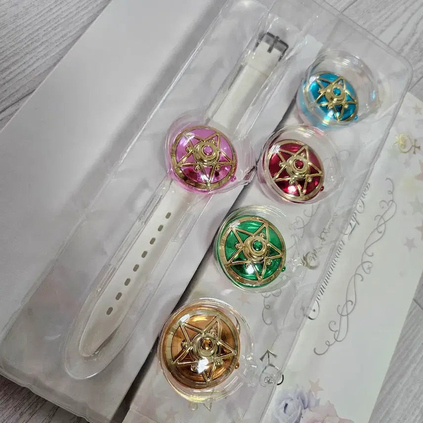 [BUNJANG] Sailor Moon Miracle Romance Lip Gloss Set / 세일러문 미라클로망스 통신기 립글로즈 5종 판매합니다