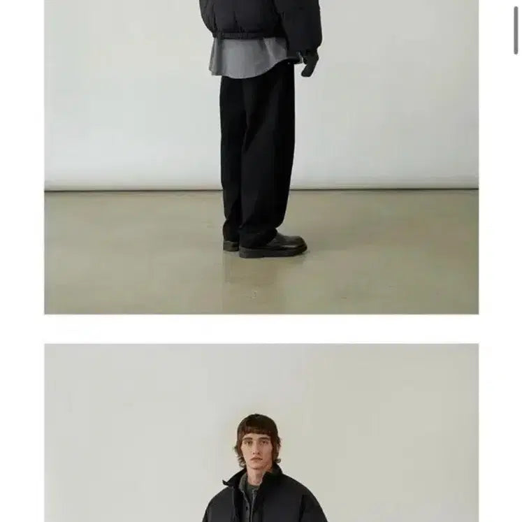 [BUNJANG] Unspecified Group Down Hooded Padded Jacket L / 덕 다운 후드 패딩 L 자켓