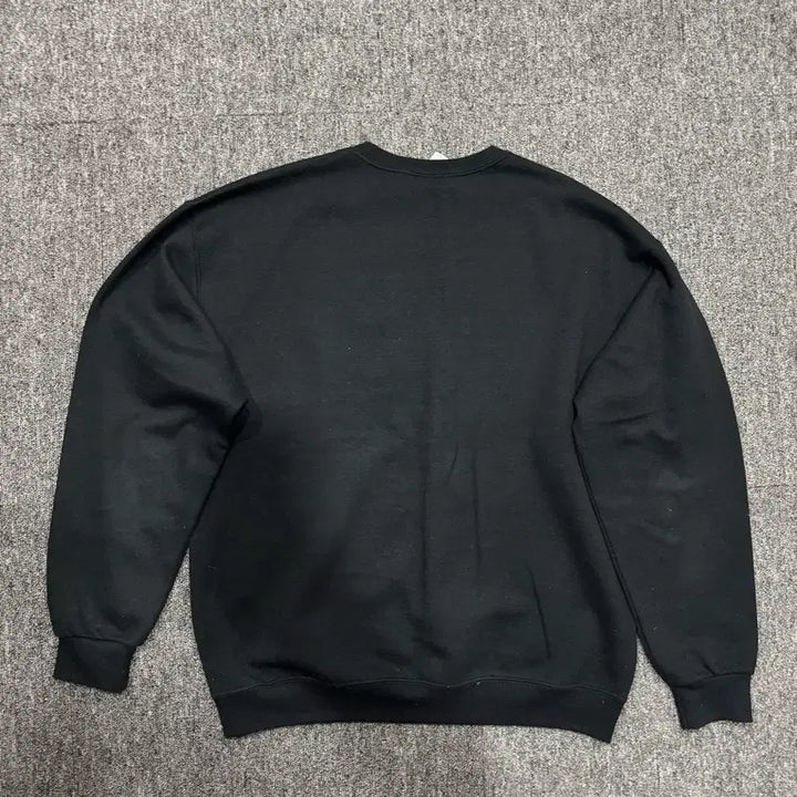[SOLD OUT] 와코마리아 자수 올드 잉글리시 블랙 크루넥 저지스 스웻 L