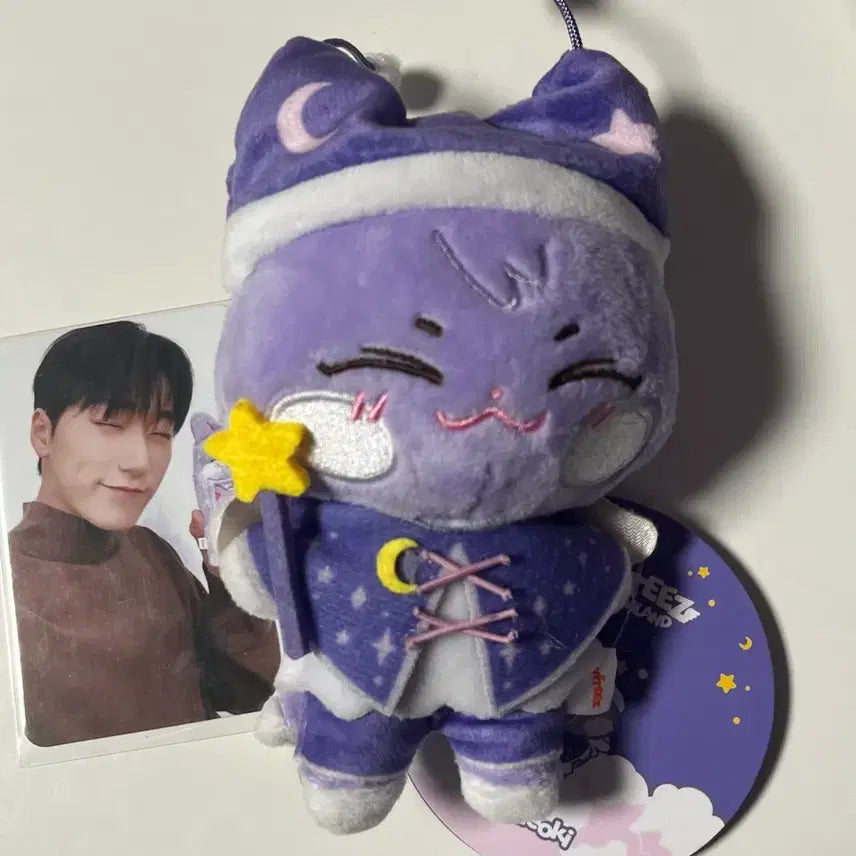 [BUNJANG] ATEEZ Choi San Anitiez Doll Sandukie Dreamland / 에이티즈 최산 애니티즈 인형 산덕이 드림랜드 양도