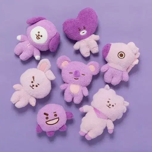 [BUNJANG] BTS RJ BT21 Purple Item / BTS 라인프렌즈 퍼플 BT21 알제이 RJ 양도