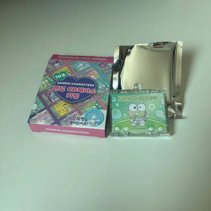 [BUNJANG] Kerokeropi CD Case Keyring / CD케이스키링