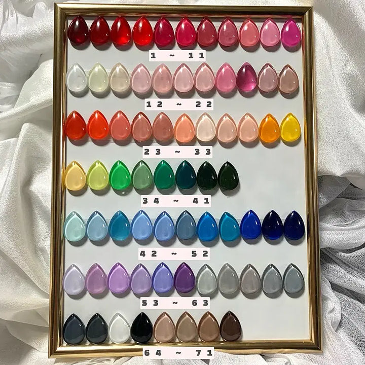 [BUNJANG] Sharon Blanc Custom Nail Tips / [주문제작] <3 괄호 하트 네일팁 / 14종 쉐입